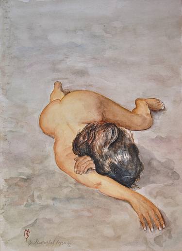 Print of Figurative Nude Paintings by Zoran Mihajlovic