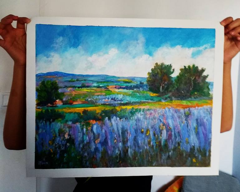 Original Landscape Painting by Zoran Mihajlovic