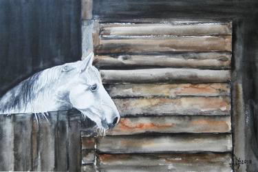 Print of Impressionism Horse Paintings by Zoran Mihajlovic