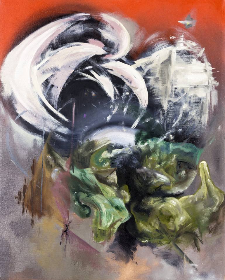 Conversation with the Supplicant Painting by Jordan Clayton Saatchi Art