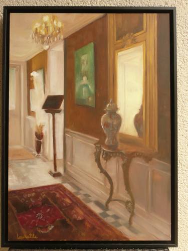 Original Figurative Interiors Paintings by Laurelle BESSÉ