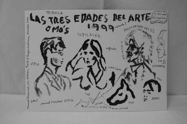 Print of Dada Celebrity Drawings by Manuel Montero