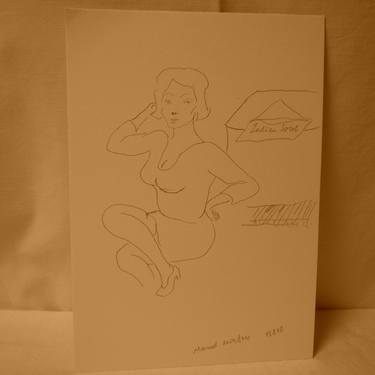 Print of Art Deco Body Drawings by Manuel Montero