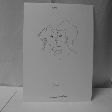 Print of Love Drawings by Manuel Montero
