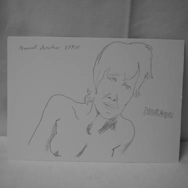 Print of Pop Art Nude Drawings by Manuel Montero