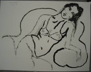 Print of Nude Drawings by Manuel Montero
