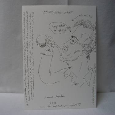 Print of Portraiture World Culture Drawings by Manuel Montero
