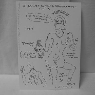 Print of Erotic Drawings by Manuel Montero