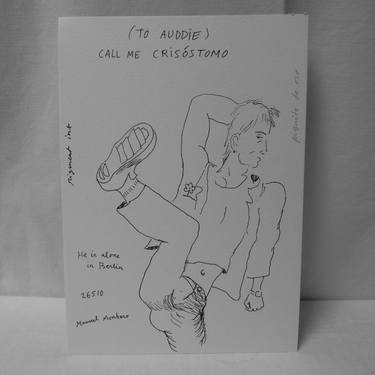 Print of Dada Pop Culture/Celebrity Drawings by Manuel Montero