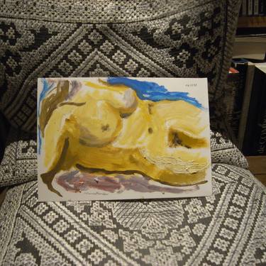 Print of Dada Nude Paintings by Manuel Montero
