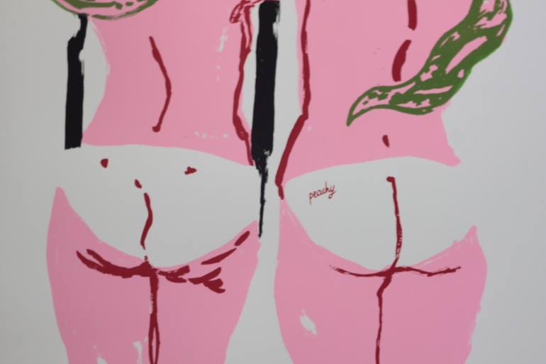 Original Pop Art People Printmaking by Marcelina Amelia