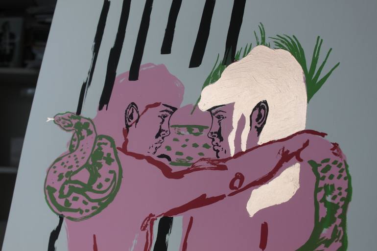 Original Pop Art People Printmaking by Marcelina Amelia