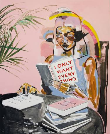 Saatchi Art Artist Marcelina amelia; Printmaking, “I ONLY WANT EVERYTHING - Limited Edition of 40” #art