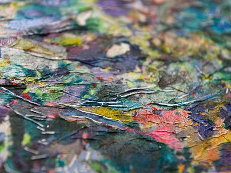 Original Abstract Expressionism Abstract Painting by Nancy Marisa Arlt