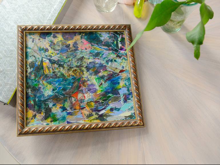 Original Abstract Expressionism Abstract Painting by Nancy Marisa Arlt