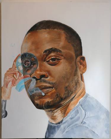 Original Conceptual Portrait Paintings by Ncumisa Spelling