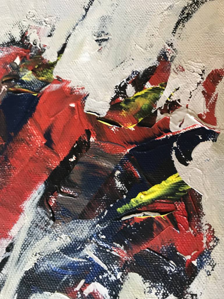 Original Contemporary Floral Painting by Nick Molloy