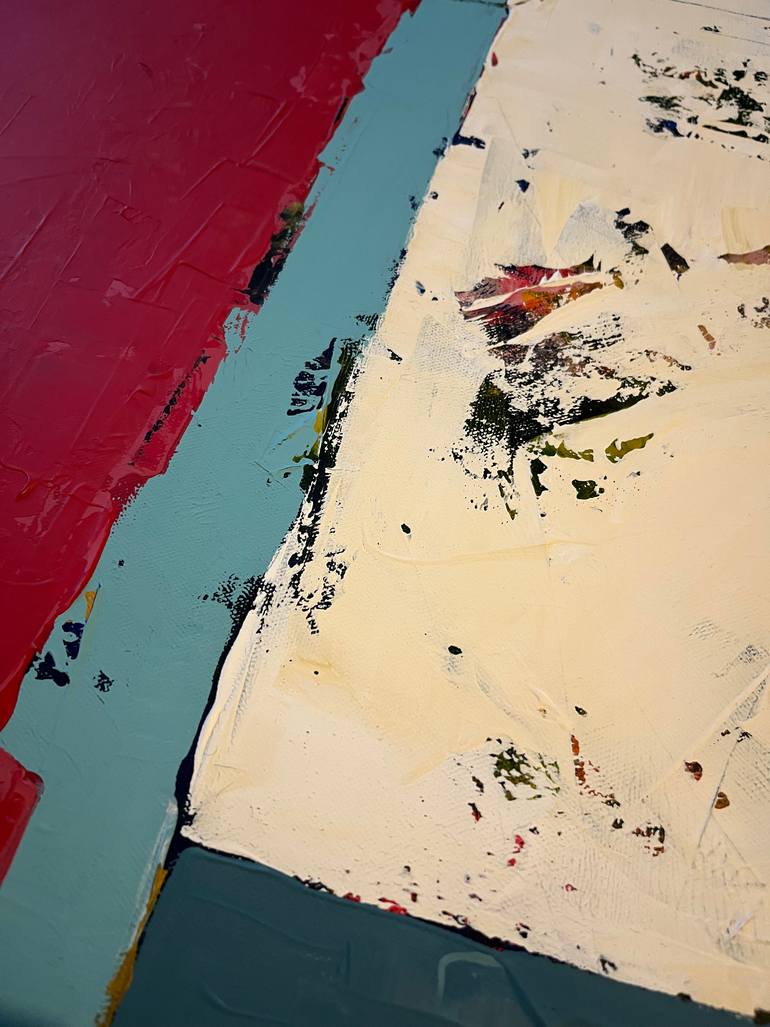 Original Geometric Abstract Painting by Nick Molloy