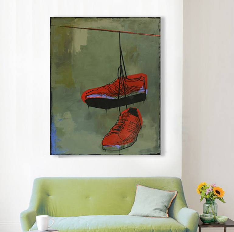 Original Fashion Painting by Nick Molloy