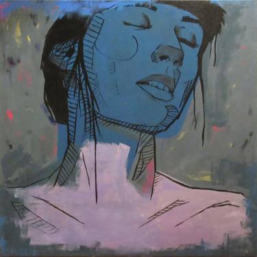 Original Pop Art Women Paintings by Nick Molloy