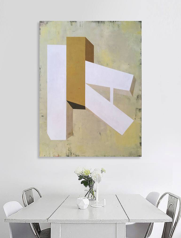 Original Cubism Abstract Painting by Nick Molloy