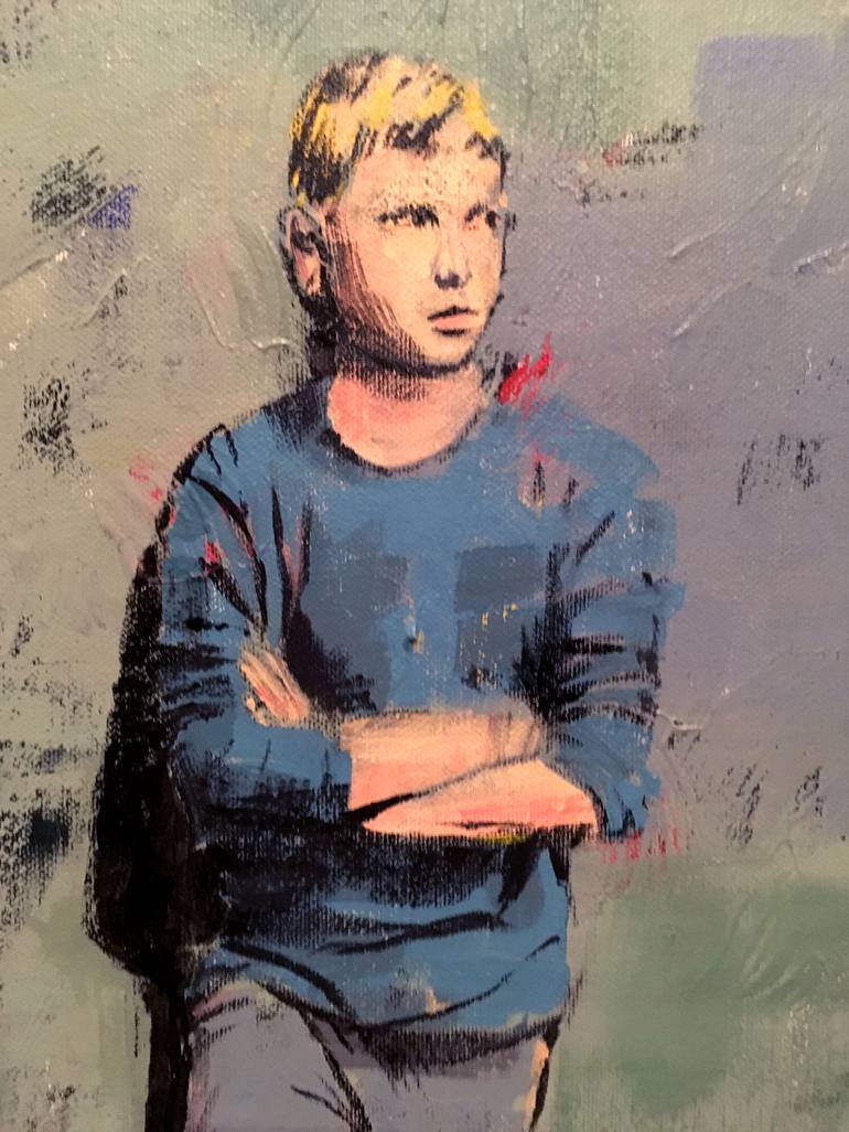 Original Children Painting by Nick Molloy