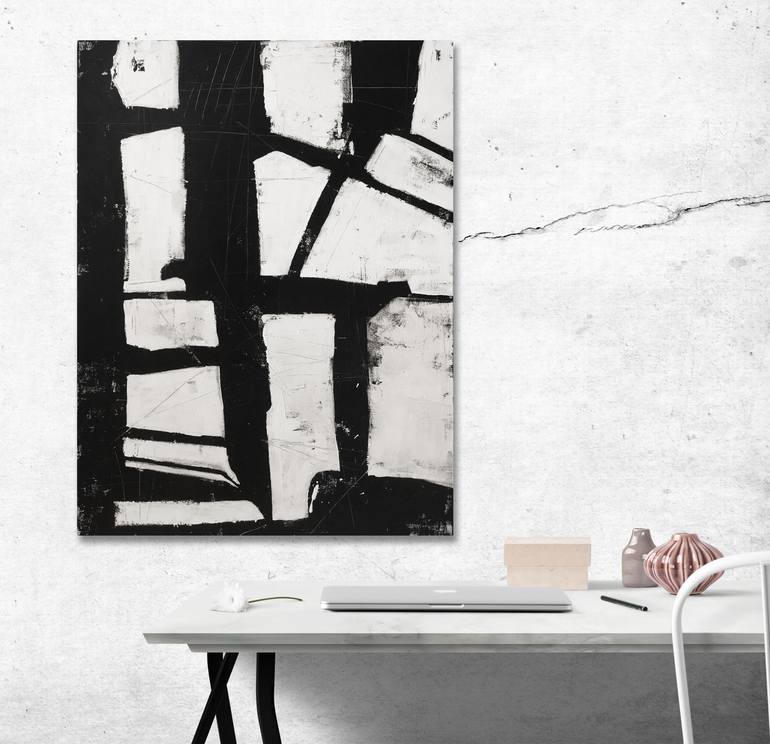 Original Minimalism Abstract Painting by Nick Molloy