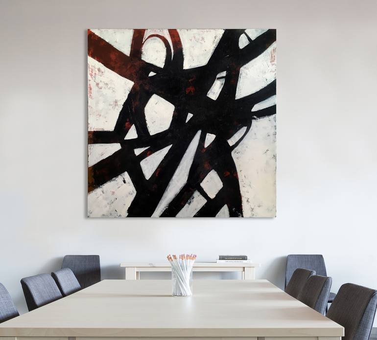 Original Abstract Painting by Nick Molloy