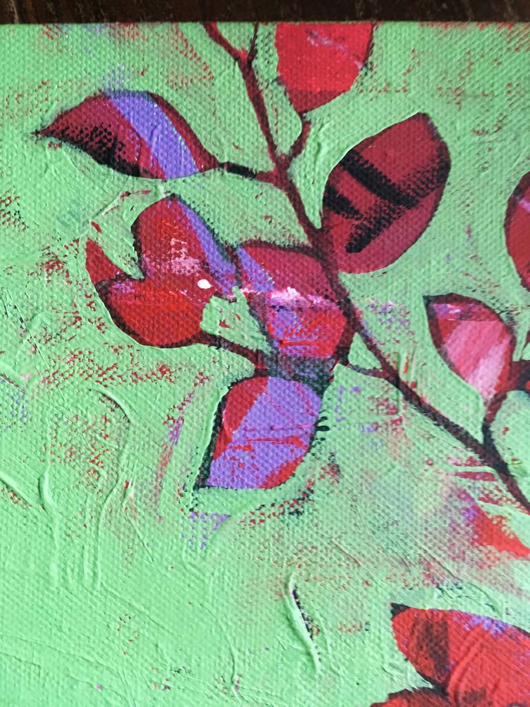 Original Expressionism Floral Painting by Nick Molloy