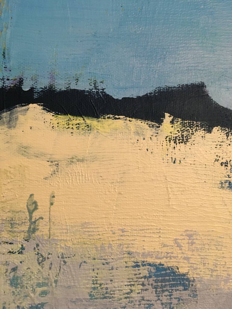 Original Abstract Beach Painting by Nick Molloy