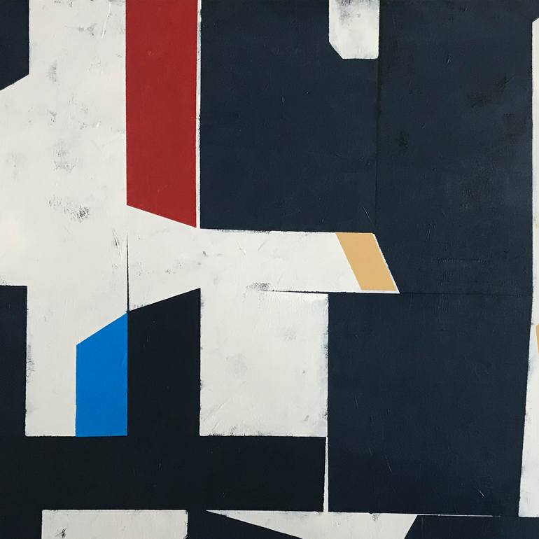 Original Cubism Geometric Painting by Nick Molloy