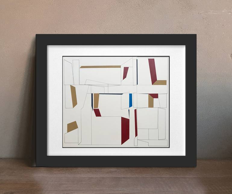 Original Geometric Painting by Nick Molloy