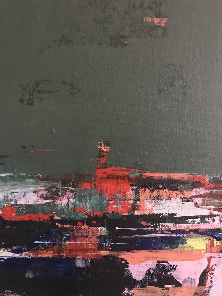 Original Abstract Landscape Painting by Nick Molloy