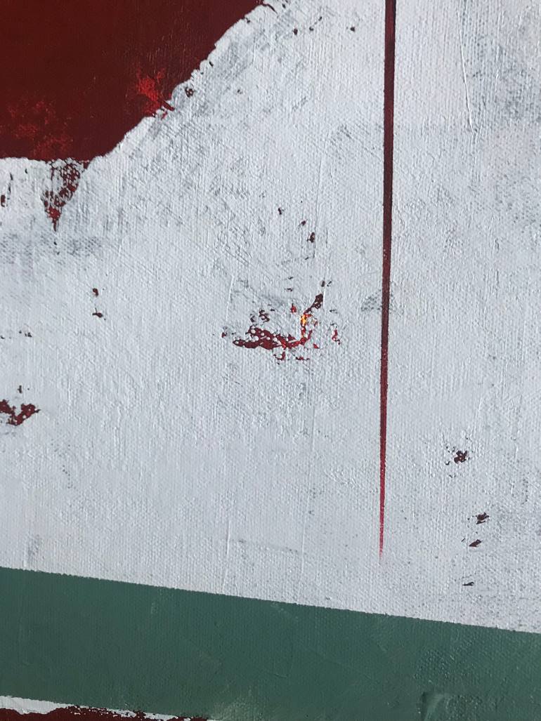 Original Abstract Geometric Painting by Nick Molloy