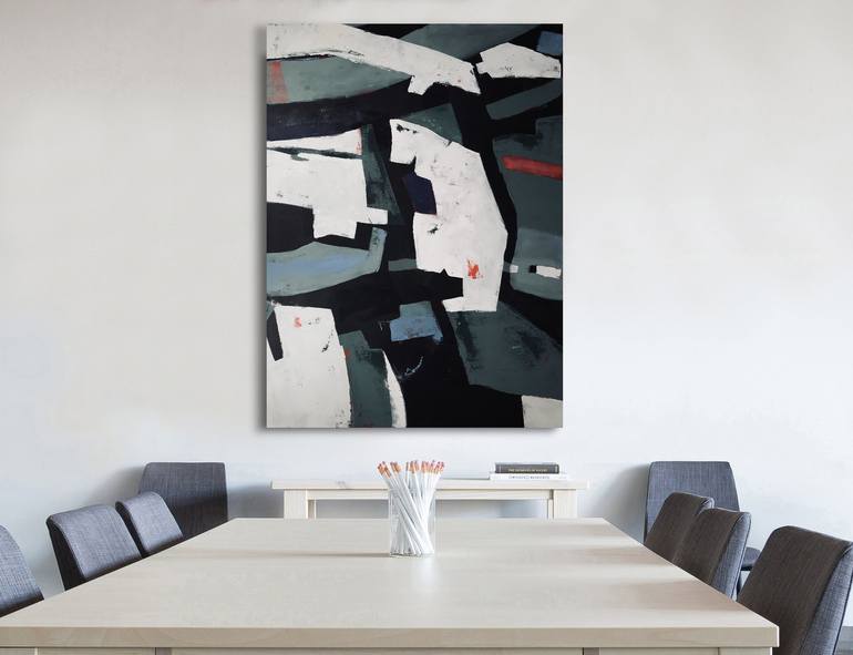 Original Geometric Painting by Nick Molloy