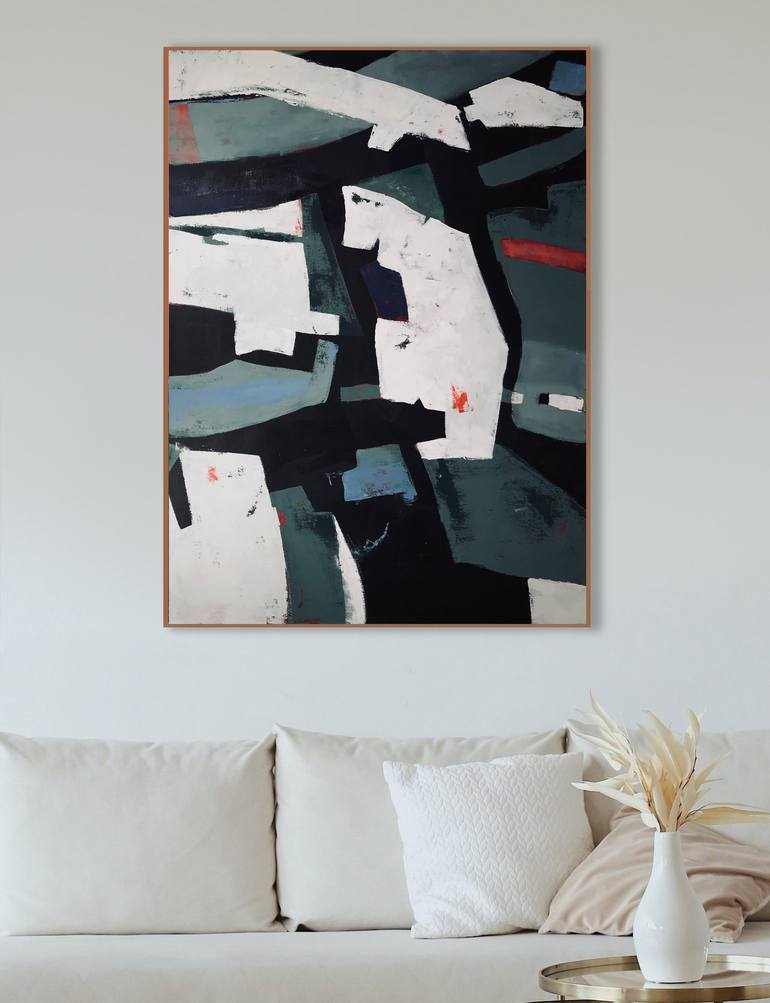 Original Geometric Painting by Nick Molloy