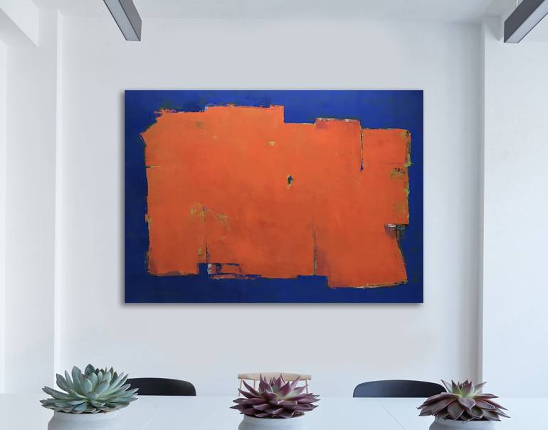 Original Abstract Geometric Painting by Nick Molloy