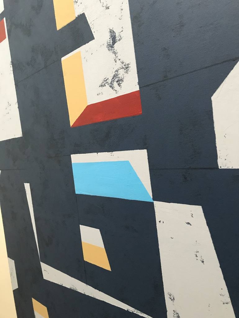 Original Geometric Painting by Nick Molloy