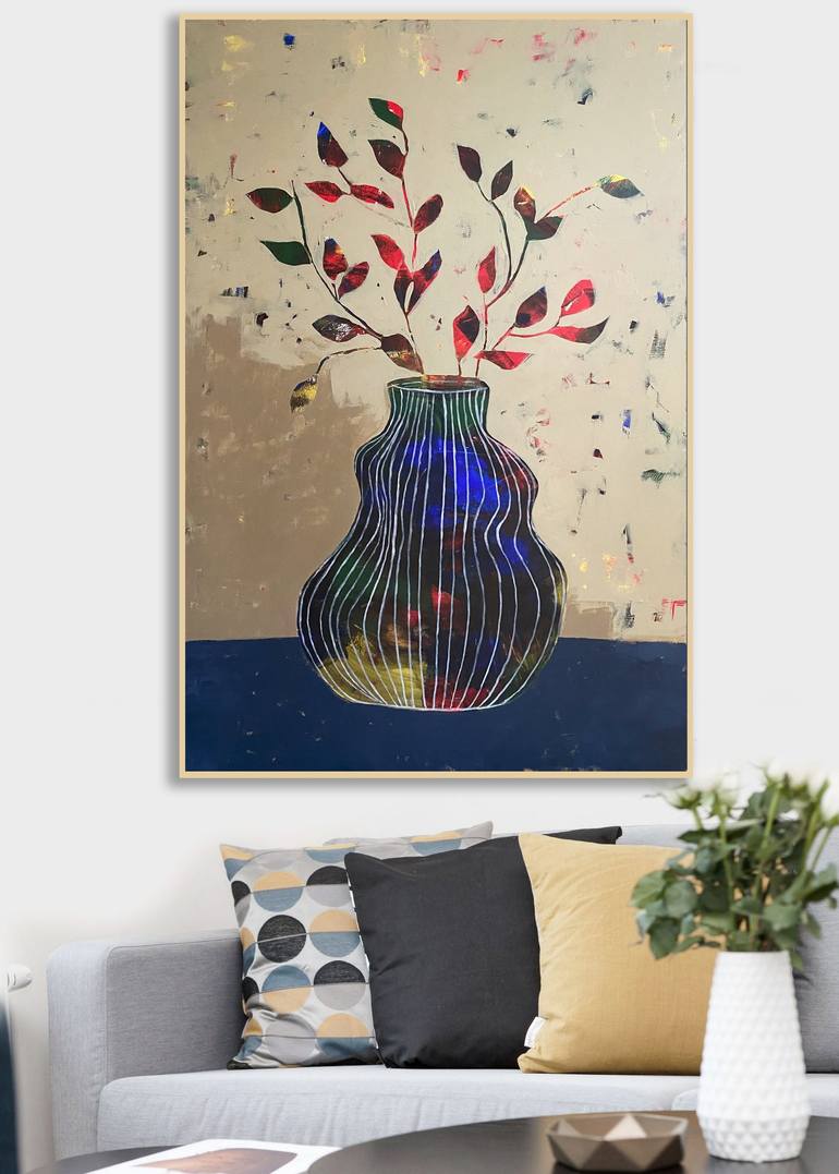 Original Floral Painting by Nick Molloy