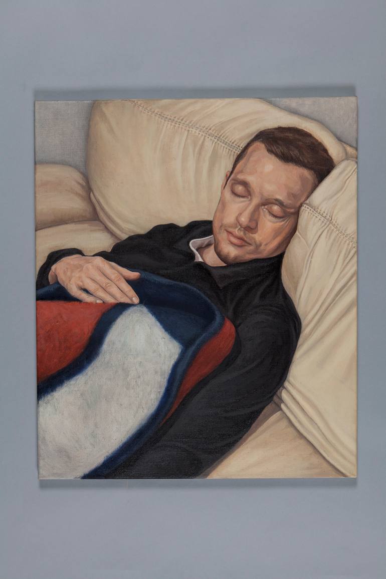 Original Figurative People Painting by Irina Zich