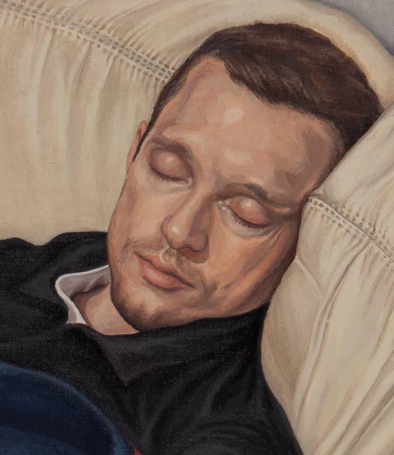 Original Figurative People Painting by Irina Zich