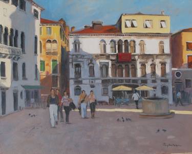 Print of Figurative Places Paintings by Annie PUYBAREAU