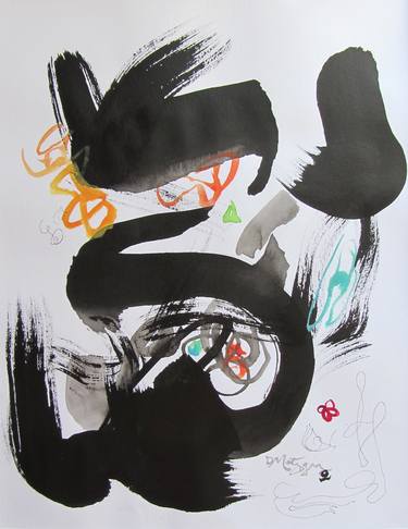 Original Abstract Drawings by Diane Metzger