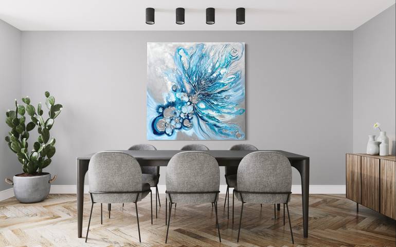 Original Abstract Expressionism Abstract Painting by Ana Monsanto