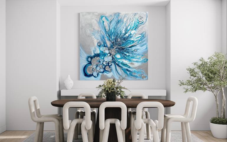Original Abstract Expressionism Abstract Painting by Ana Monsanto
