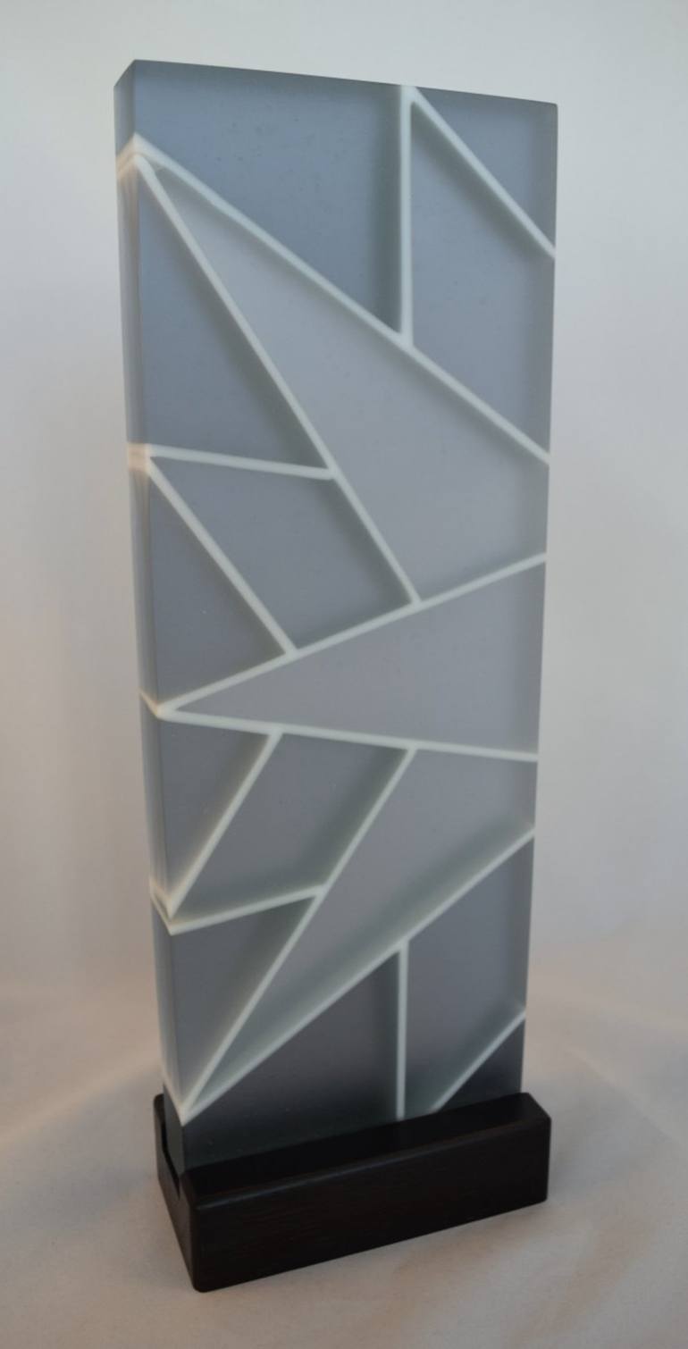 Original Minimalism Abstract Sculpture by LouAnn Wukitsch