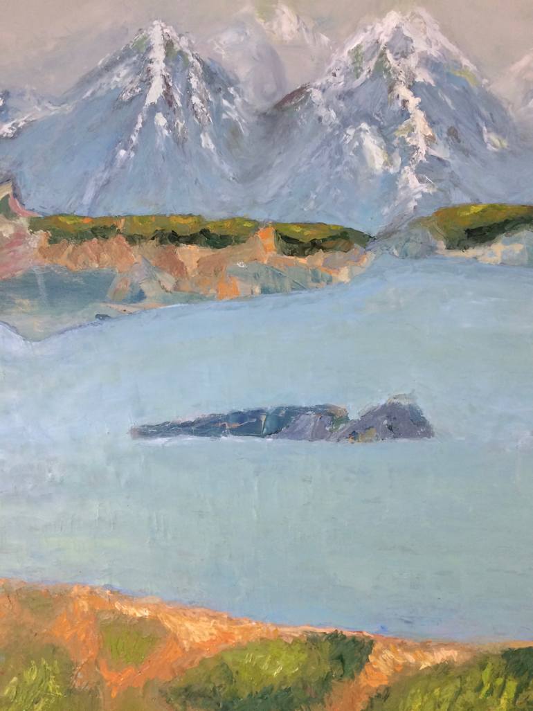 Original Abstract Expressionism Abstract Painting by Giedre Zukauskaite