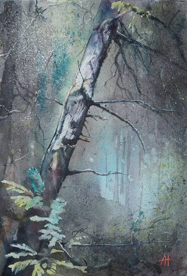 Original Tree Paintings by andrew hodgson