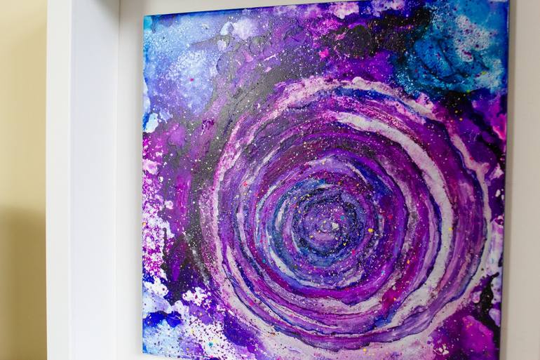 Original Outer Space Painting by Yasmin French