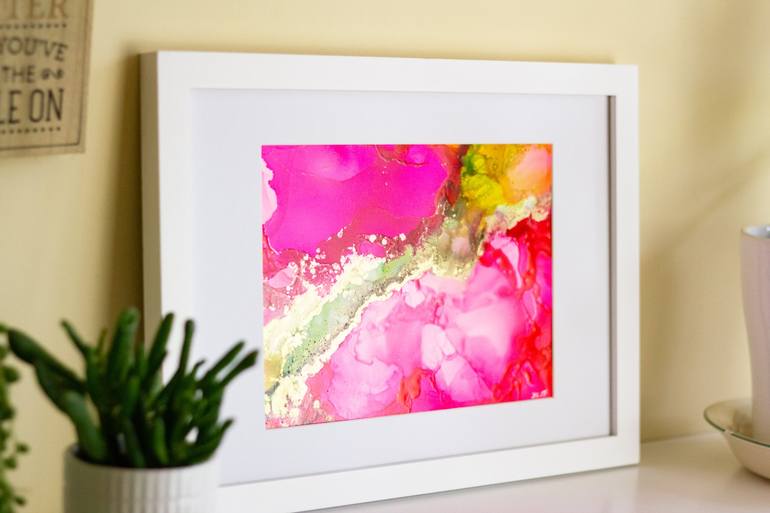 Original Abstract Painting by Yasmin French